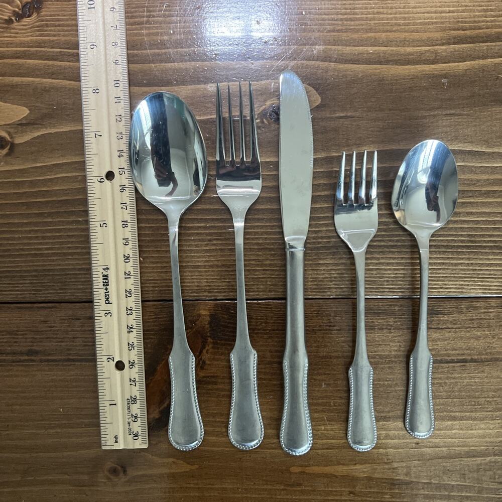 Amefa Stainless Holand 1 Place Setting Looks Unused Five Piece